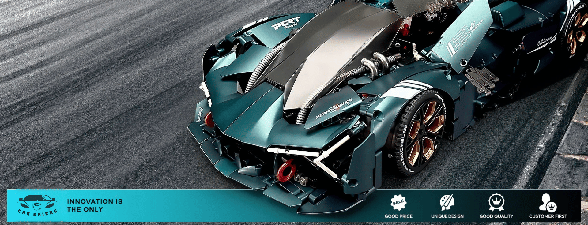 CAR BRICKS BANNER