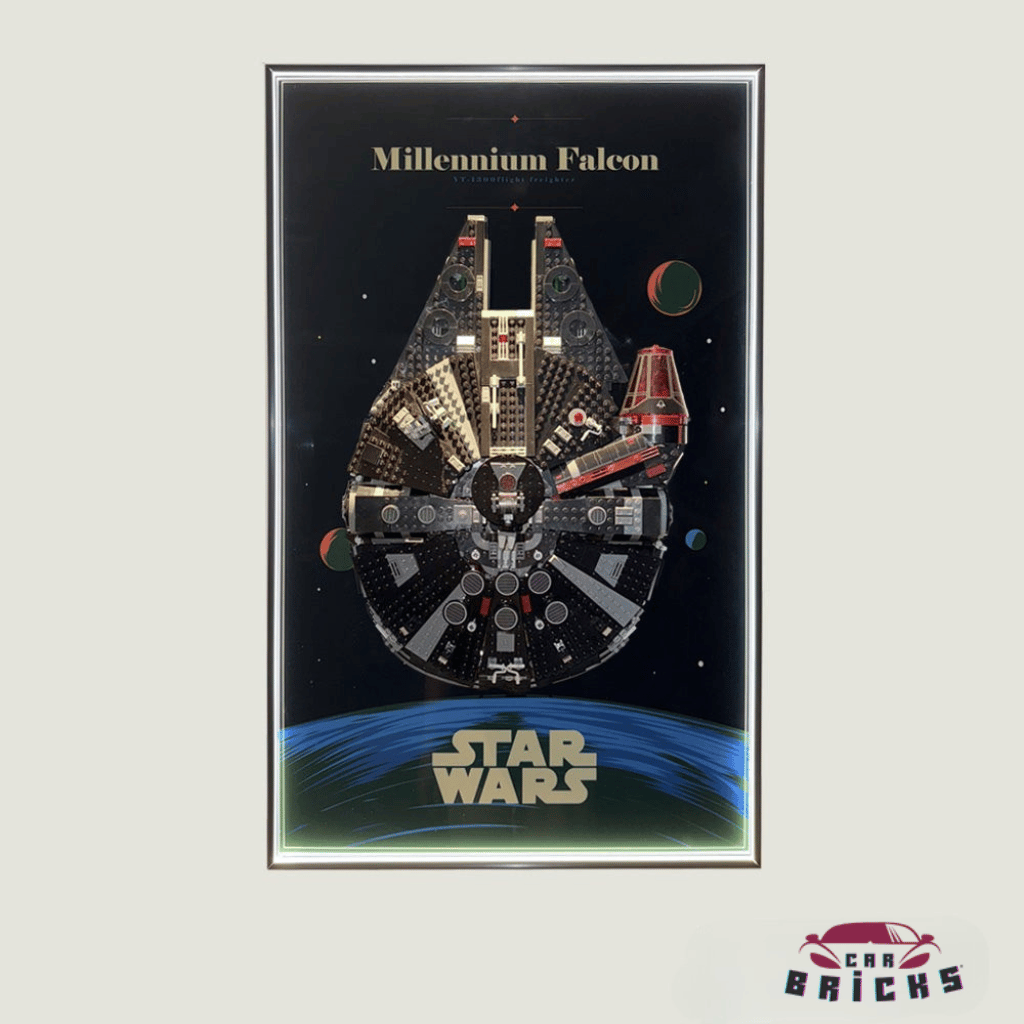 Display Frame For LEGO® Star Wars™ Millennium Falcon™