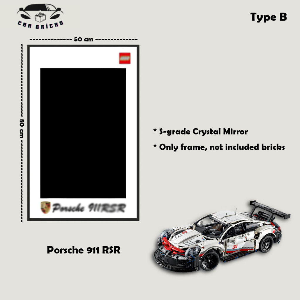 Frame for 42096 LEGO® TECHNIC™ Porsche 911 RSR