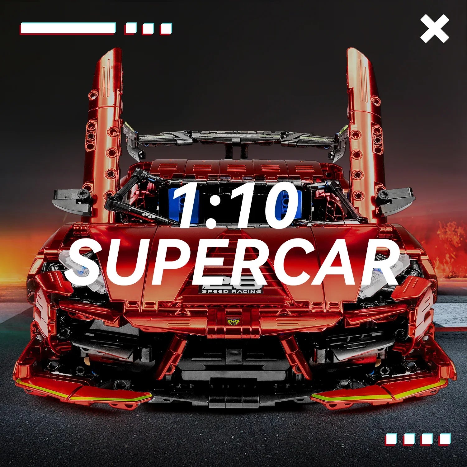 1:10 Scale Model Supercars