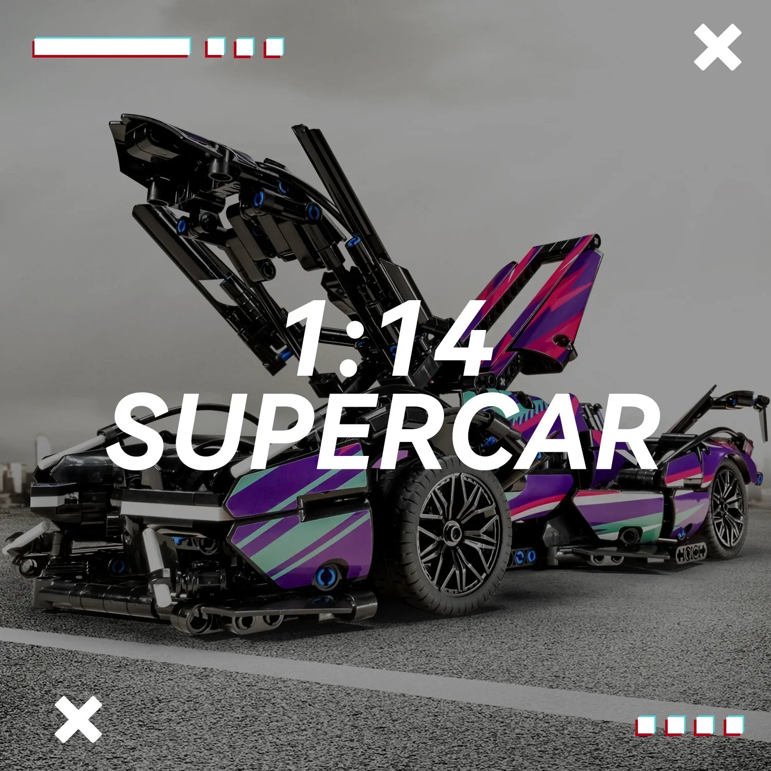 1:14 Scale Model Supercars