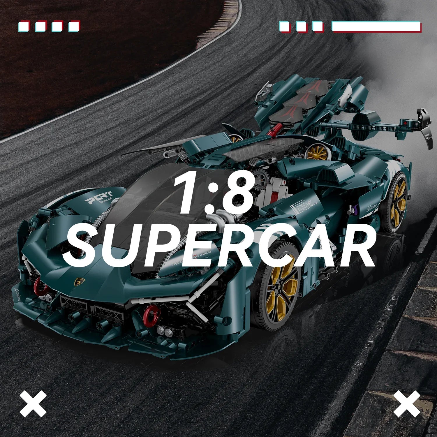 1:8 Scale Model Supercars