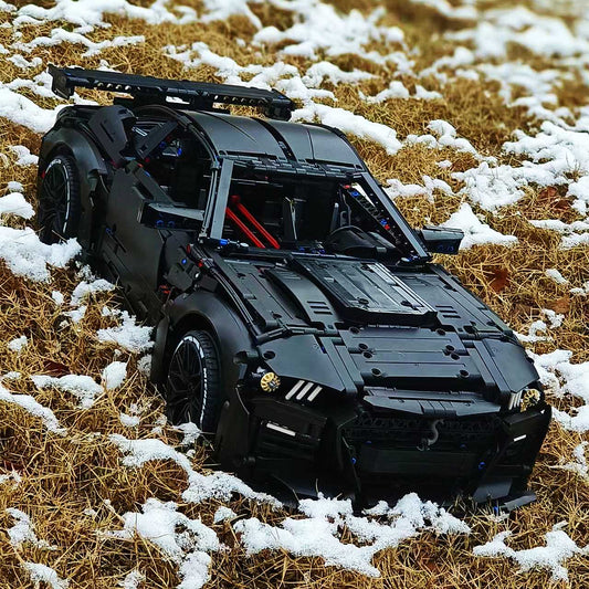 1:8 Ford Shelby GT500, Matte Black Custom Version (3400PCS)