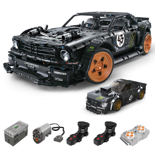 1:8 HOONIKEN Model Car Set, Giveaway Mini Mustang, A Must Have for Muscle Car Fans (3145Pcs)