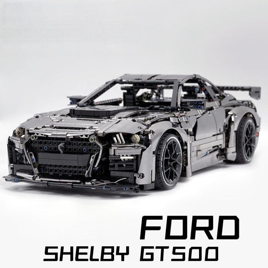 1:8 Ford Shelby GT500, Electroplating Gun Grey Custom Version (3400PCS)