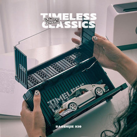 1: 24 CUSTOM GERMAN PORSCHE 930 with Container Display Case (318 PCS)