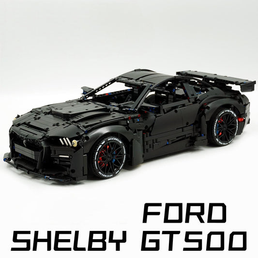 1:8 Ford Shelby GT500, Matte Black Custom Version (3400PCS)