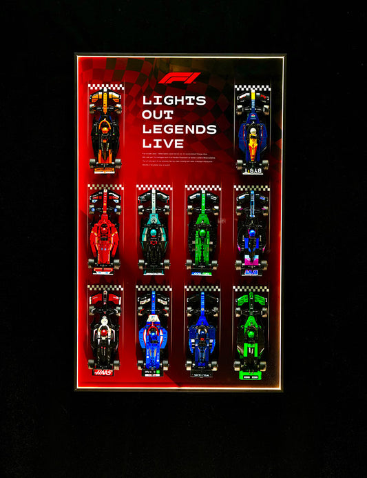 Car Display Frame for LEGO® Speed F1 Series