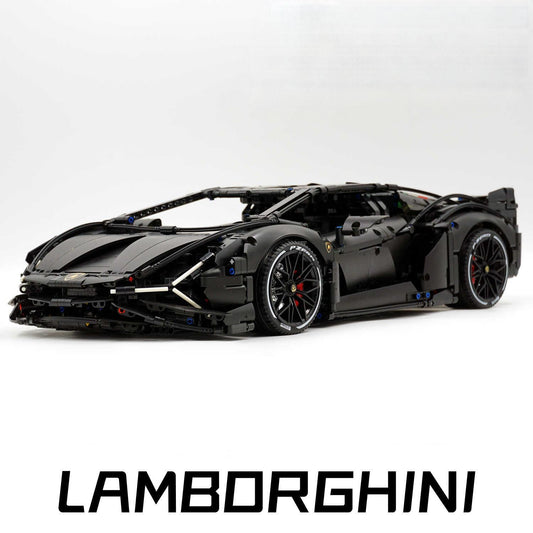 1:8 Lamborghini Sian Black Special Edition (3696 PCS)