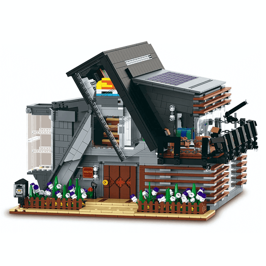 The Lambda House – A Modern Architectural Marvel (3832 PCS)