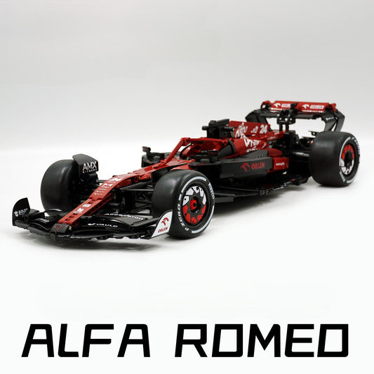 1:8 The Official 2022 Alfa Romeo F1 Car ORLEN C42 (1868 Pcs)