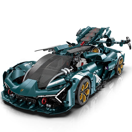 1:8 Lamborghini Sports Car Building Sets, No Remote Control (3466Pcs)