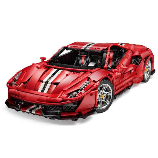 1:8 Italian Sportcar Building Set, Fully Detailed Simulation, The Ultimate Collectible(3236Pcs)