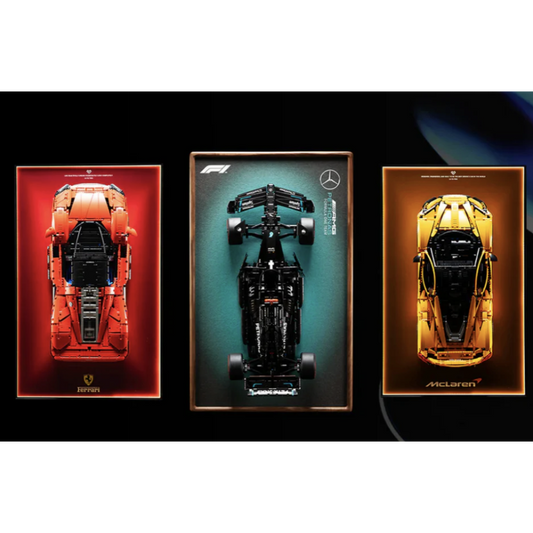 Sample Display frame sales for LEGO cars