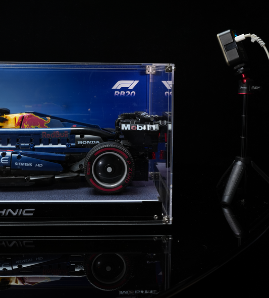 【PREMIUM】Display Case For LEGO® Oracle Red Bull Racing RB20 F1 Ultra-high Translucent Acrylic