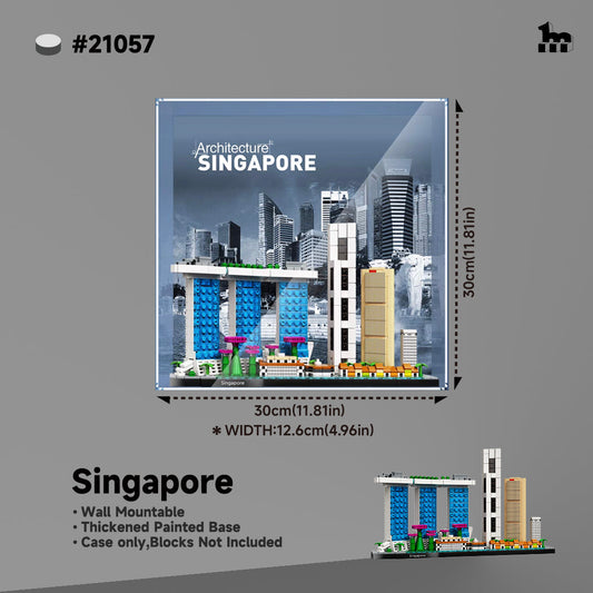 Display Case For LEGO® Architecture series Acrylic Display Case