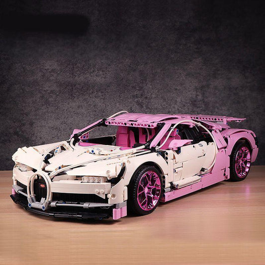 1:8 Pink Bugatti Chiron Collector's Edition (4031 Pcs)