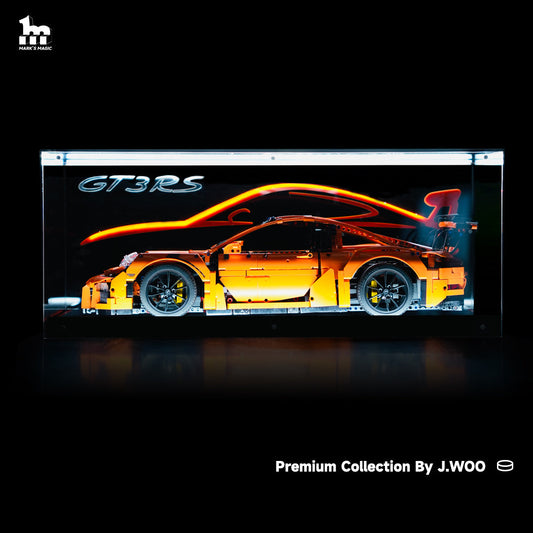 【Designer Edition】LEGO® Porsche 911 GT3 Acrylic Display Case