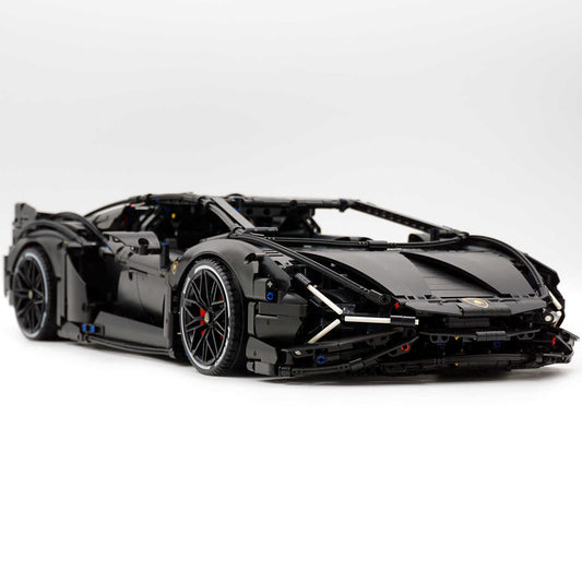 1:8 Lamborghini Sian Black Special Edition (3696 PCS)