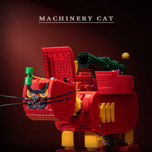 Motorised Mechanical Cat with Remote Control, A Tribute to "Tom and Jerry" (2143 PCS)