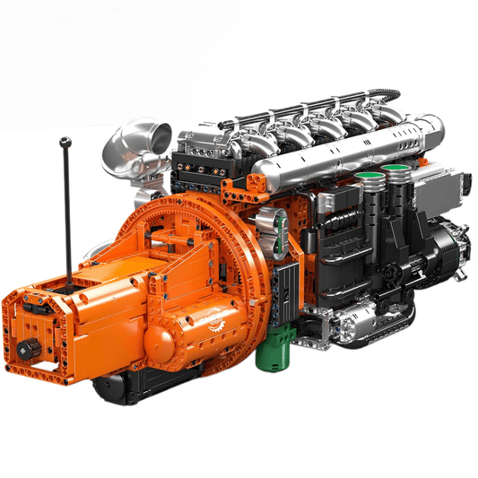 Scania Inline-6 Truck Engine (3236 Pcs)