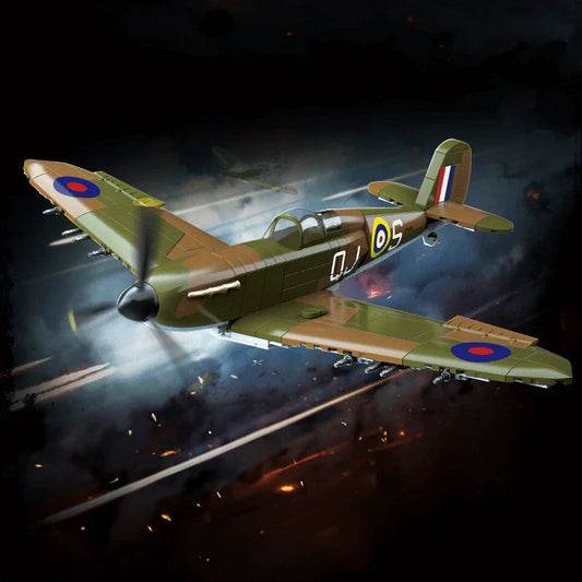 BRITISH SPITFIRE, Gift Minifigure (682 PCS)
