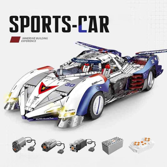 1:8 ASURADA G.S.X High-intelligence Formula Supercar (3768 PCS)