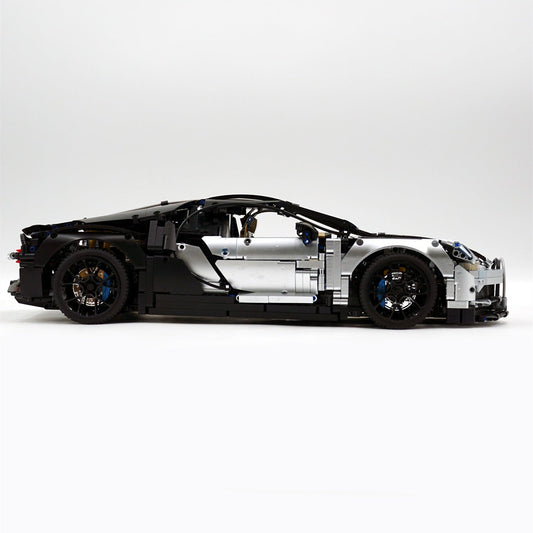 1:8 Bugatti Chiron, Custom Modified Police Car Version (4031PCS)