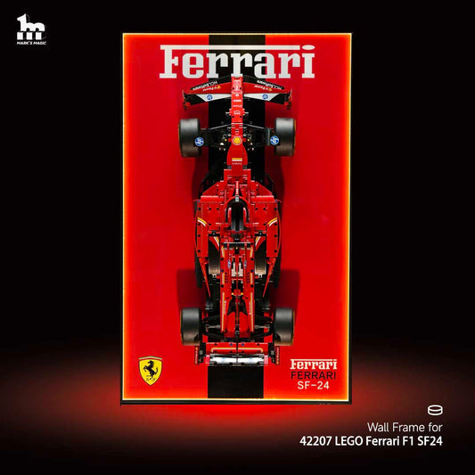 Car Display  Frame For LEGO® TECHNIC™ Ferrari F1 SF-24 42207
