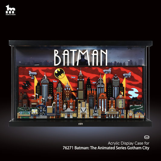 【Designer Edition】LEGO® Batman: The Animated Series Gotham City Acrylic Display Case