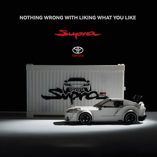 1: 24 TOYOTA SUPRA MK5 with Container Display Case  (368 PCS)