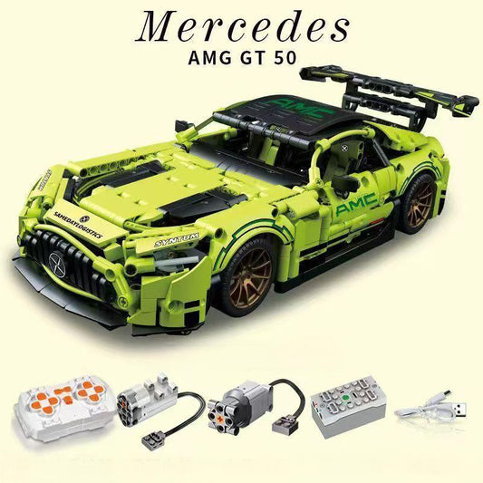 1:14 Green Mercedes AMG GT50, Detailed Reproduction, Cost-effective Choice (1466 PCS)