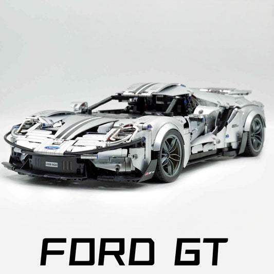 1:8 Ford GT Silver Supercar (3056 PCS)