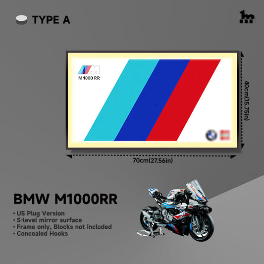 Display Frame for LEGO® TECHNIC™ BMW M1000RR 42130
