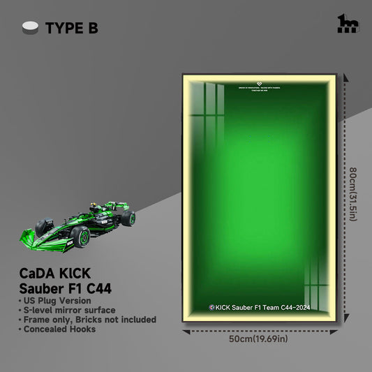 Car Display Wall Frame for CaDA KICK Sauber F1 C44