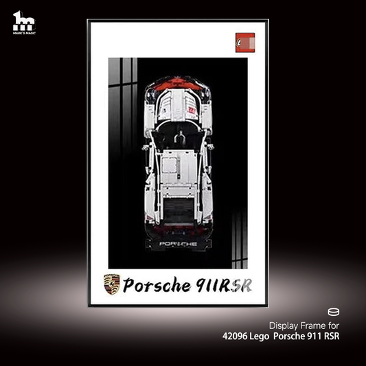 Car Display frame for LEGO® TECHNIC™ Porsche 911 RSR 42096