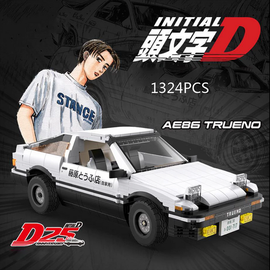 Initial D Toyota AE86, Genuine Authorized collector's Edition (1324 Pcs)
