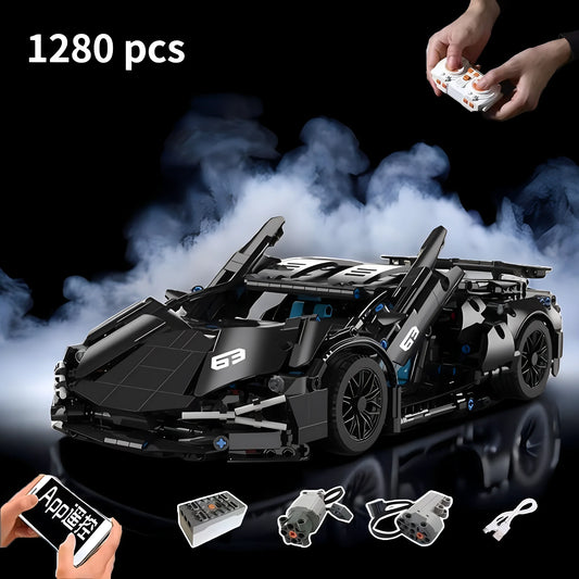 1:14 Model G63 Remote-Controlled Sports Car Building Blocks (1280 pcs)