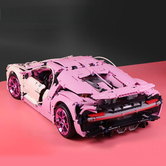 1:8 Pink Bugatti Chiron Collector's Edition (4031 Pcs)