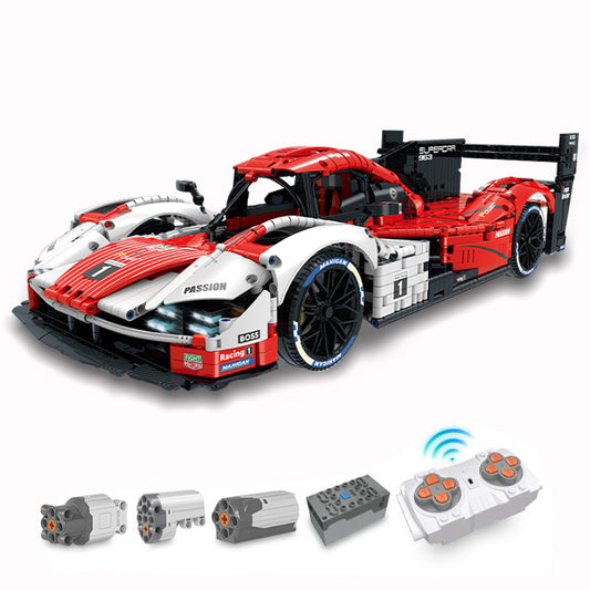 1:8 Porsche 963 Racing Car, Iconic Design and Authentic Details (3460 PCS)