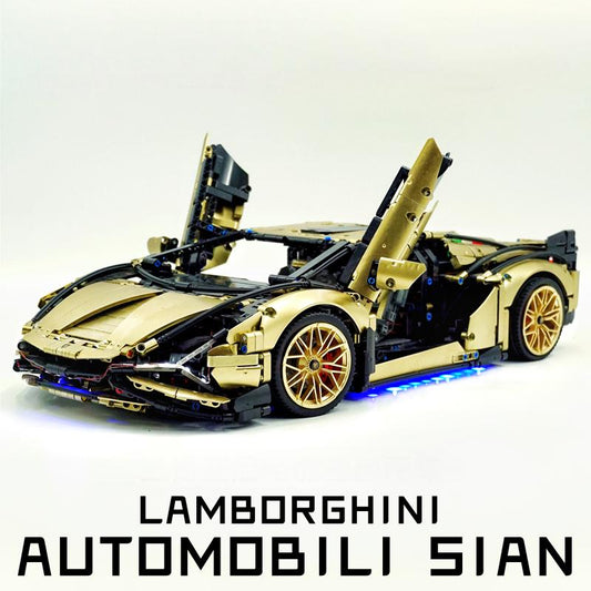 1:8 Gold Lamborghini Sian Collector's Edition (3955 Pcs)