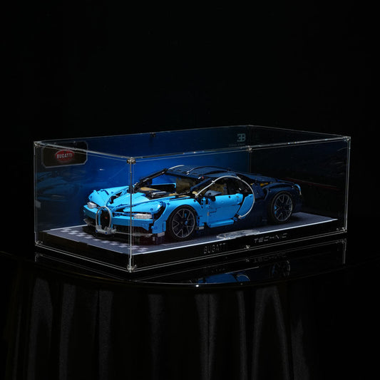 【PREMIUM】Display Case For LEGO® Bugatti Chiron Ultra-high Translucent Acrylic