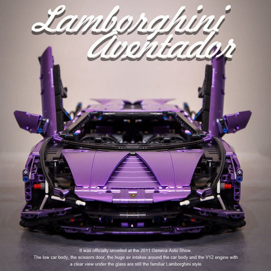 1:8 Purple Lamborghini Sian Collector's Edition (3955 Pcs)