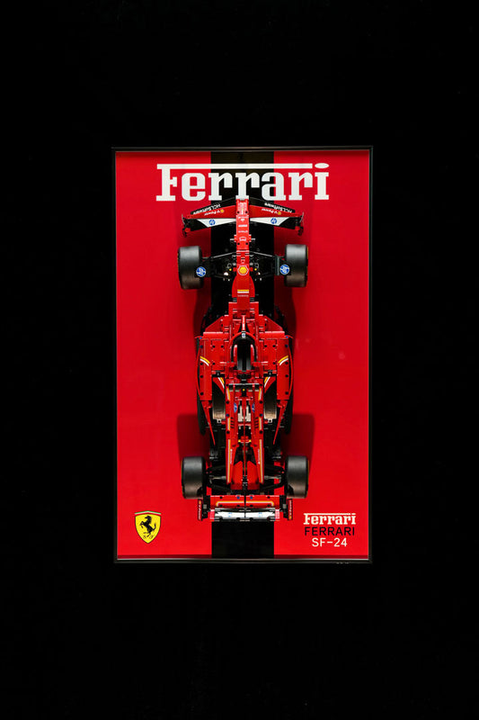 Car Display  Frame For LEGO® TECHNIC™ Ferrari F1 SF-24 42207