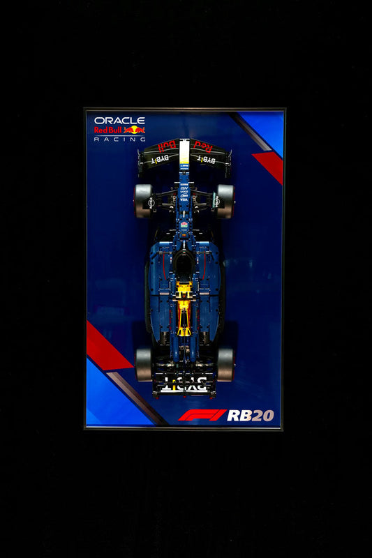 Car Display  Frame For LEGO® TECHNIC™ Oracle Red Bull Racing RB20 F1 Car 42206
