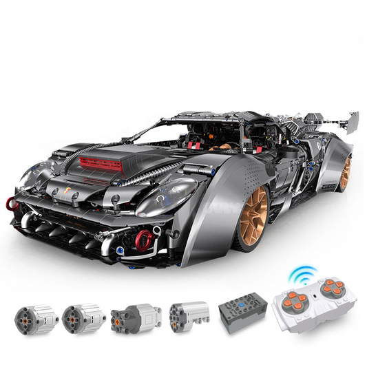 1:8 Porsche 918 Supercar Full-featured Special Edition with Remote Control (4306 Pcs)