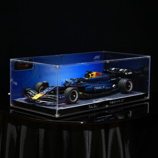 【PREMIUM】Display Case For LEGO® Oracle Red Bull Racing RB20 F1 Ultra-high Translucent Acrylic
