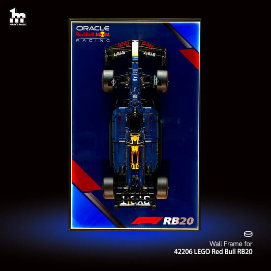 Car Display  Frame For LEGO® TECHNIC™ Oracle Red Bull Racing RB20 F1 Car 42206