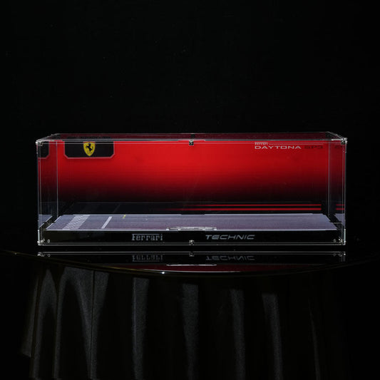 【PREMIUM】Display Case For LEGO® Ferrari Daytona SP3 Ultra-high Translucent Acrylic